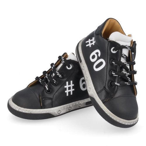 Zecchino d'oro Sneakers Black Boys (1126) - Junior Steps