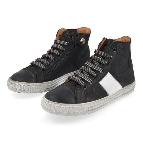 Zecchino d'oro sneakers Zwart Jongens ( - zwarte sneaker4516) - Junior Steps