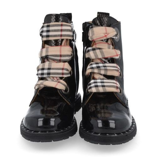 Zecchino d'oro Lace-up boots Black Girls (3325) - Junior Steps
