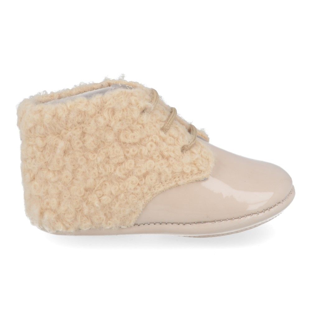 Beberlis Baby shoes beige Girls (taimir) - Junior Steps