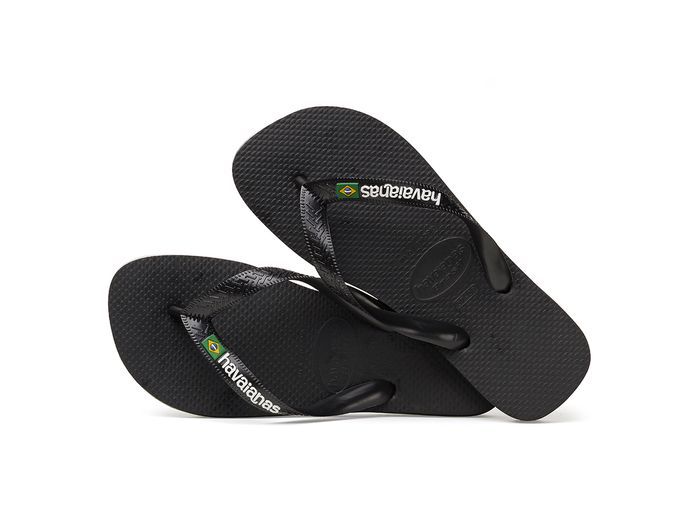 Havaianas slippers Zwart Jongens ( brasil logo4110850) Junior Steps