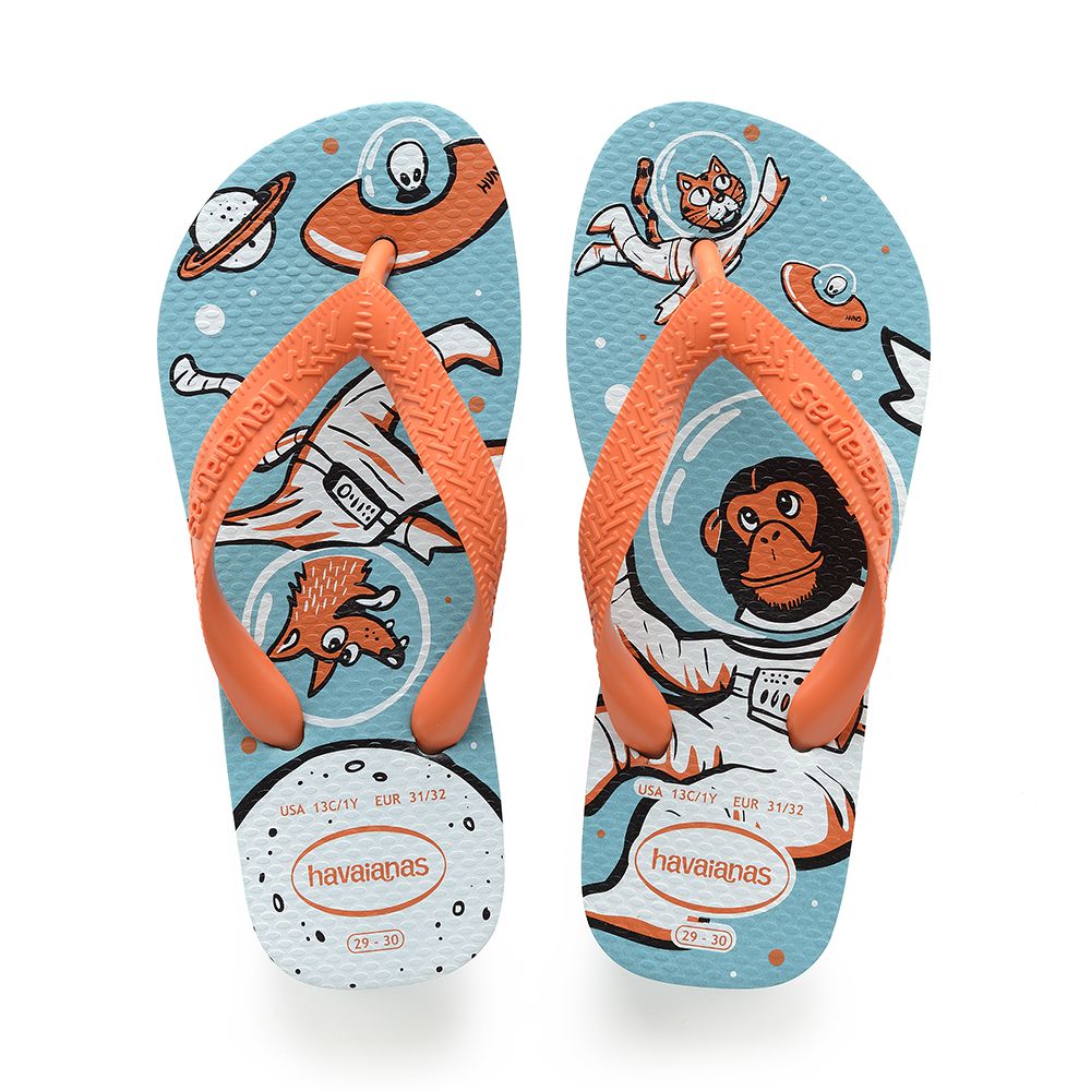 Ongewapend hoekpunt Tranen Havaianas slippers oranje Jongens ( - Kids radical4000054) - Junior Steps