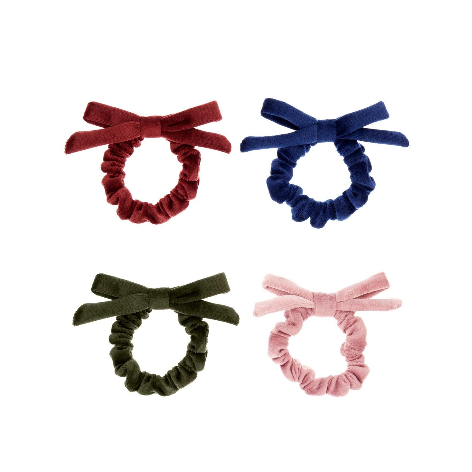 & Lula haaraccessoires ( - winter velvet bow scrunchies112026-92) - Steps
