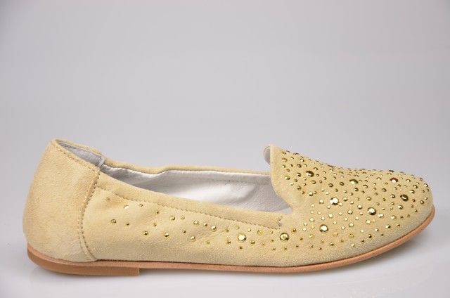 Ninette Ballerine beige Filles (7330) - Junior Steps