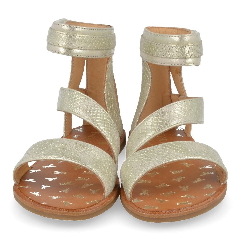 Patrizia pepe sandalen GOUD Meisjes ( - gouden sandaalPPJ72.27) - Steps