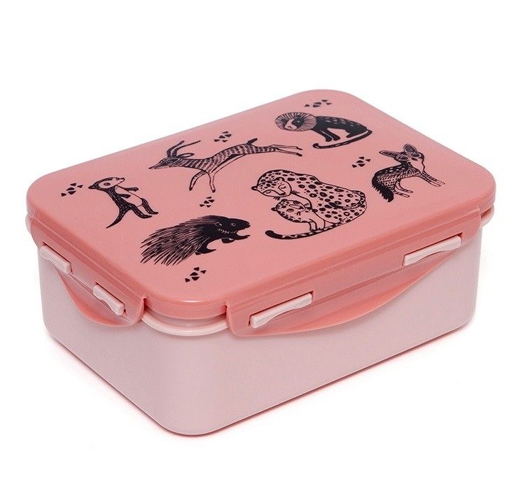Petit monkey Sandwich box pink Girls (39249000 lb22) - Junior Steps